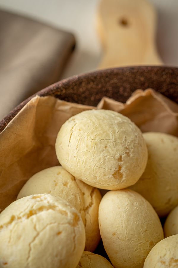 Pão de queijo fit com batata-doce