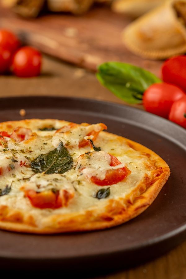 Pizza low carb marguerita